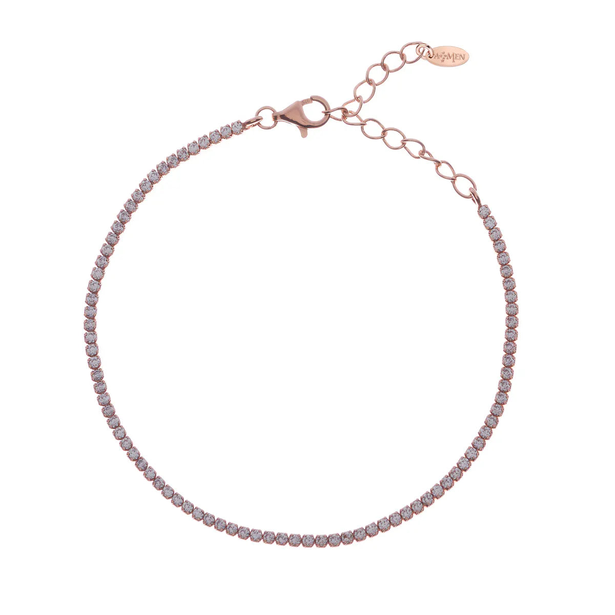 Bracciale Tennis Mania Rosè con Zirconi Bianchi BT1RB17