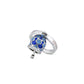 Anello con Campanella Portafortuna Blu e Azzurro CL/AN03