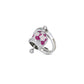 Anello con Campanella Portafortuna Fucsia e Rosa CL/AN04