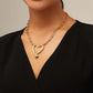 Collana Loved Dorata con Cuore COL1804ORO0000U