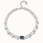 Collar Curioso con Cristal Azul COL1822AZUMTL0U