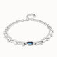 Collar Curioso con Cristal Azul COL1822AZUMTL0U