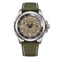 Orologio Uomo Of Sea Land Acciaio e Verde AW-1801-19X