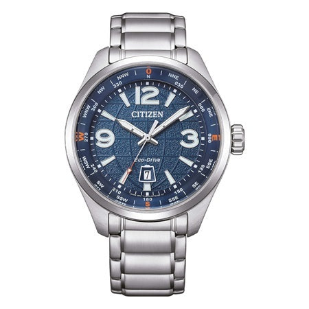 Orologio Uomo Of Urban Traveler Acciaio e Blu AW-1830-88L