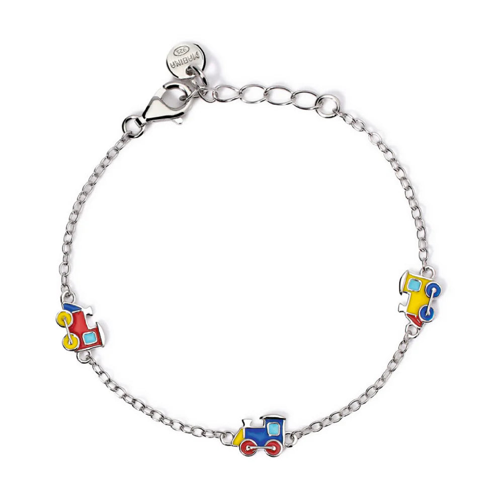 Bracciale Bambini Ciuf Ciuf con Trenini Smaltati 533914