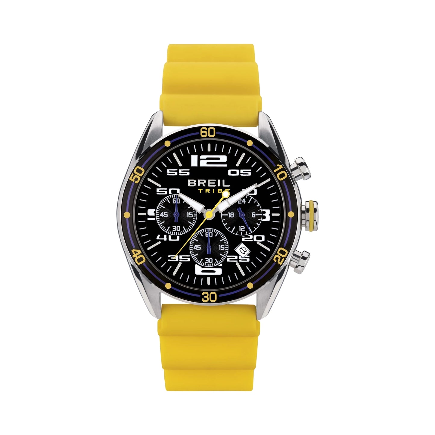 Orologio Uomo Score Giallo e Nero EW0635