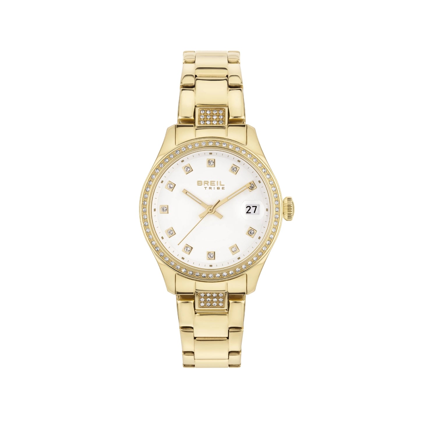 Orologio Donna Classic Elegance Dorato e Bianco EW0707