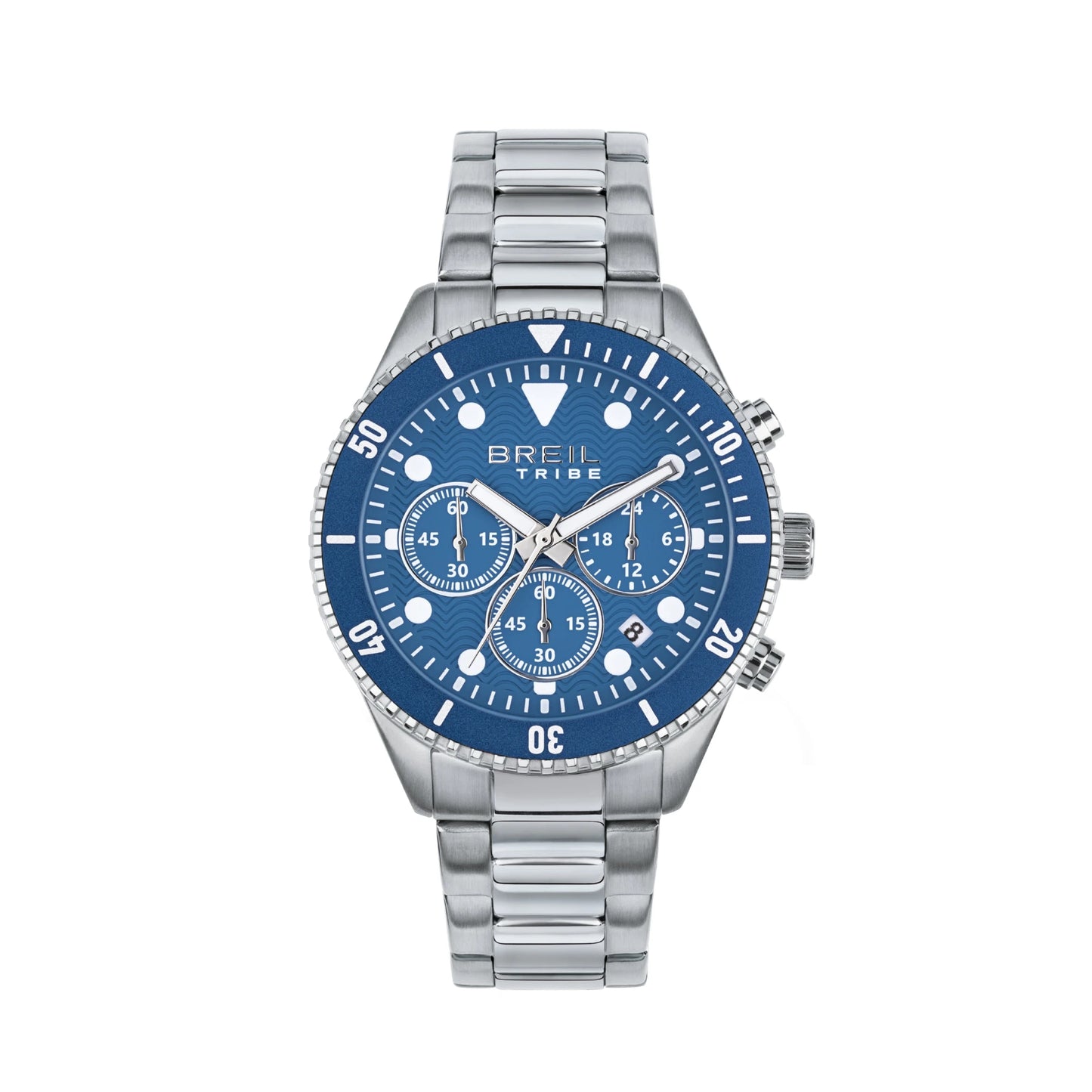 Orologio Uomo Overhand Acciaio e Blu EW0715