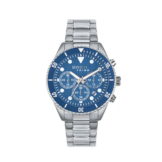 Orologio Uomo Overhand Acciaio e Blu EW0715