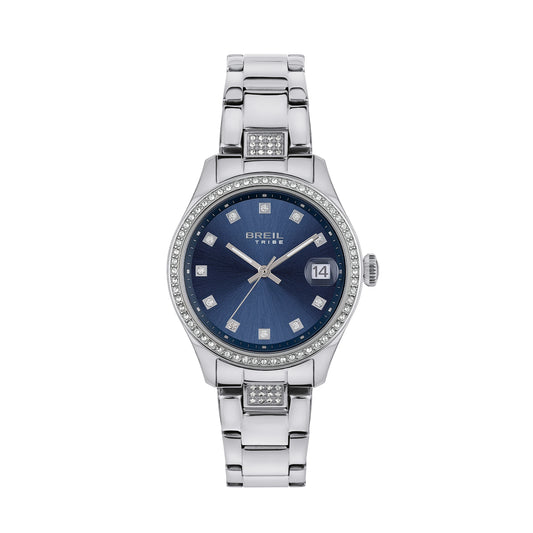 Orologio Donna Classic Elegance Acciaio e Blu EW0723