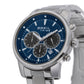 Orologio Uomo Caliber Acciaio e Blu EW0728