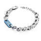 Pulsera de Hombre 4US en Acero y Pvd Azul 4UBR5148 