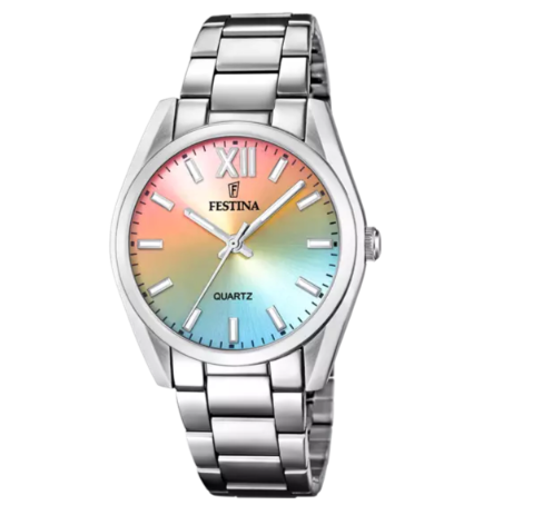 Orologio Donna Acciaio e Multicolore F20622/H