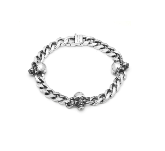 Bracciale Uomo Grumetta Teschi 11334