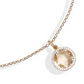 Collana Dorato con Cristallo Champagne e Zirconi XGR260DC