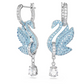 Orecchini Pendenti Iconic Swan Blu Ghiaccio 5660593