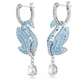 Orecchini Pendenti Iconic Swan Blu Ghiaccio 5660593