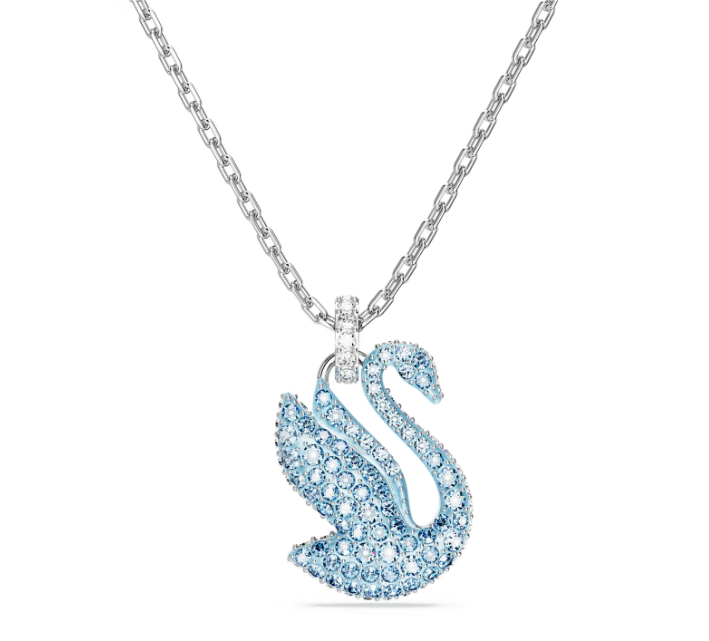 Pendente Iconic Swan Blu Ghiaccio 5660594