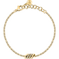 Bracciale Torchon Dorato con Cristalli SAWZ07