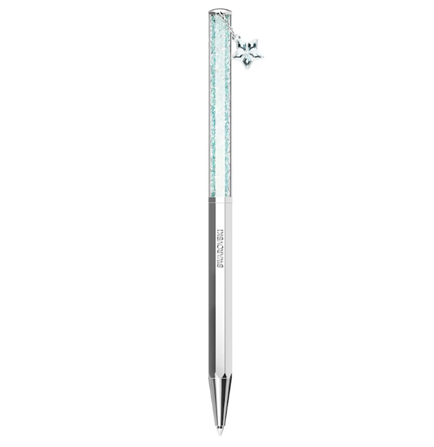 Penna a Sfera Crystalline Azzurra 5669929