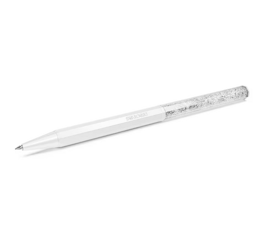 Penna a Sfera Crystalline Bianca 5670198