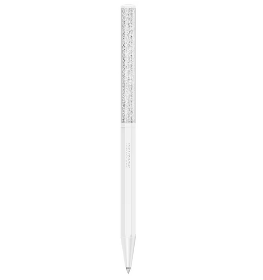 Penna a Sfera Crystalline Bianca 5670198