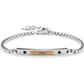 Bracciale Uomo 4US in Acciaio e Pvd Rosato 4UBR6153