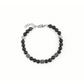 Bracciale Uomo 4US in Acciaio e Turchese Nero 4UBR6239