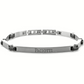 Bracciale Uomo 4US in Acciaio e Pvd Nero 4UBR6178