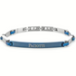 Bracciale Uomo 4US in Acciaio e Pvd Blu 4UBR6180