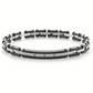 Bracciale Uomo 4US in Acciaio e Pvd Nero 4UBR6172