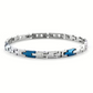 Bracciale Uomo 4US in Acciaio e Pvd Blu 4UBR6162