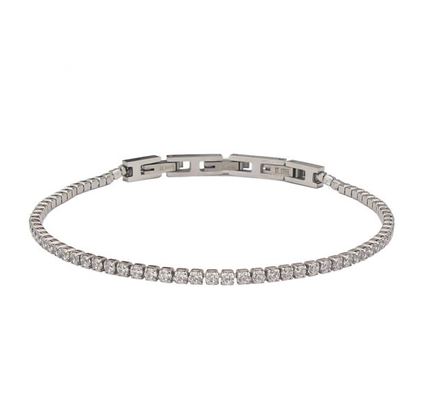 Bracciale Uomo Scintille Tennis con Zirconi SV/BR27