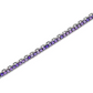 Bracciale Scintille Tennis con Zirconi Viola SV/BR11