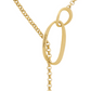 Collana Sculptural Dorata 35000442