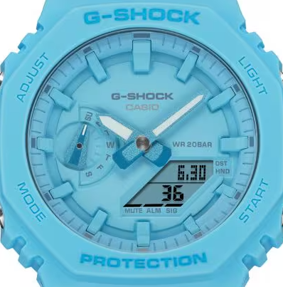 Orologio Uomo G-Shock Classic Azzurro GA-2100-2A2ER