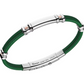 Bracciale Uomo Robikevlar Acciaio e Verde EXB577R-VR