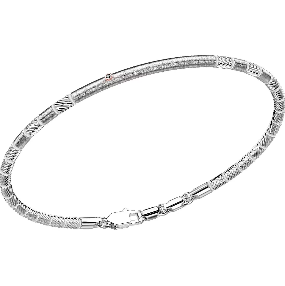 Bracciale Uomo Insignia Rigido Acciaio EXB614R