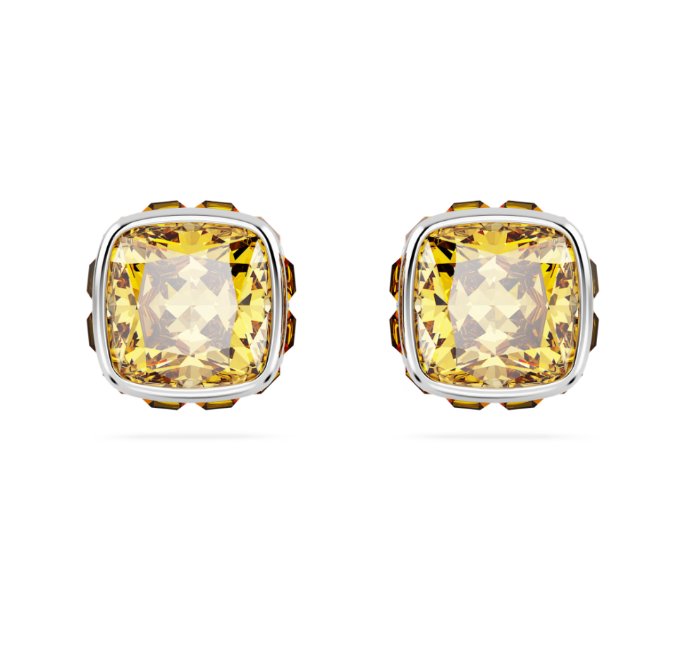 Orecchini a Lobo Birthstone Giallo Oro 5660802