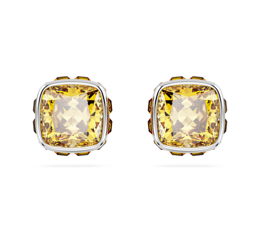 Orecchini a Lobo Birthstone Giallo Oro 5660802