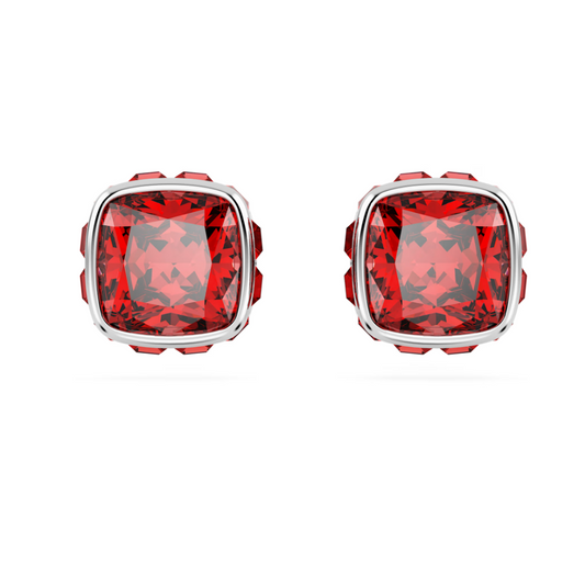 Orecchini a Lobo Birthstone Rosso Fuoco 5661959