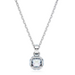 Pendente Birthstone con Pietra Blu Acquamarina 5651794