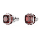 Orecchini a Lobo Birthstone Rosso Acceso 5660798