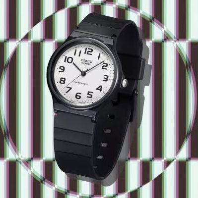 Orologio Donna Nero e Bianco MQ-24-7BLLEG