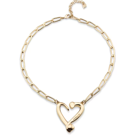 Collar Loved Dorado con Corazón COL1804ORO0000U