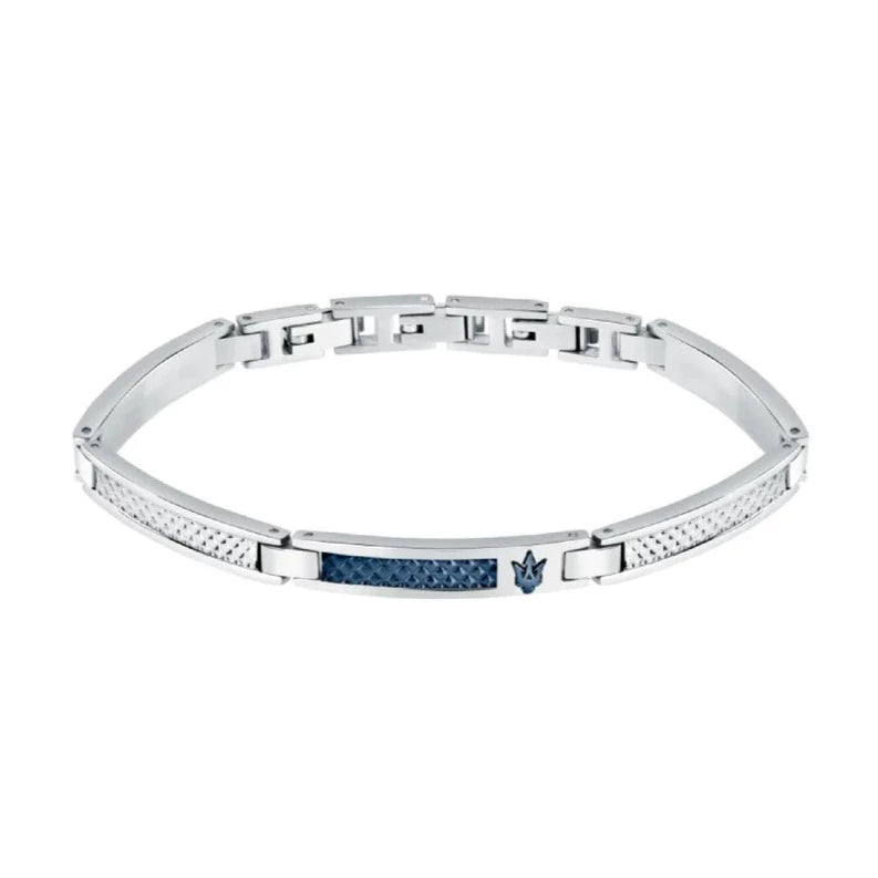 Bracciale Uomo in Acciaio con Pvd Blu JM423AVD22