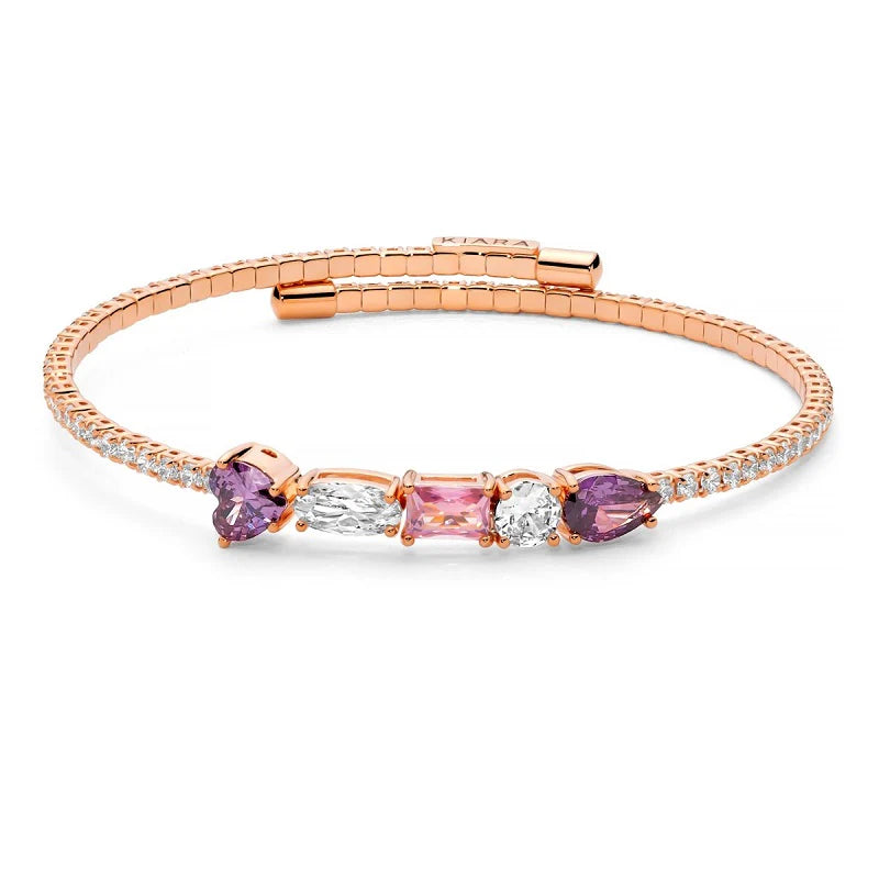 Bracciale Basik Rosato con Zirconi KBRD1862R