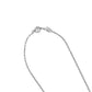 Collana con Cuore Pendente e Cristallo Light Sapphire KGR033L