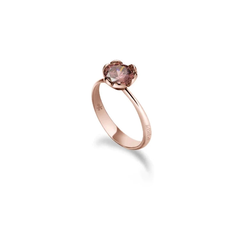 Anello Solitario Lovely Oro Rosa LBB602