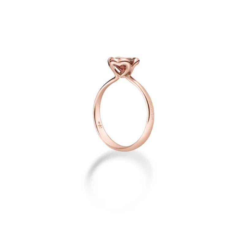 Anello Solitario Lovely Oro Rosa LBB602